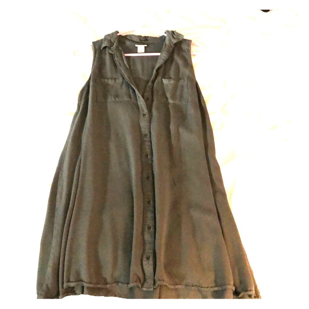 Hunter green dress